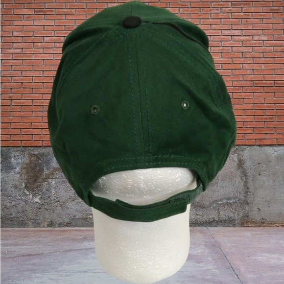 Pioneer Seed Green & White LOGO Embroidered Hook & Loop Adjustable Cap Hat OS - Picture 16 of 16